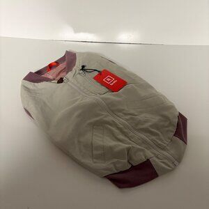 Reddy Dog Bomber Jacket Size Large 17-19in Light Gray Purple Lightweight NEW